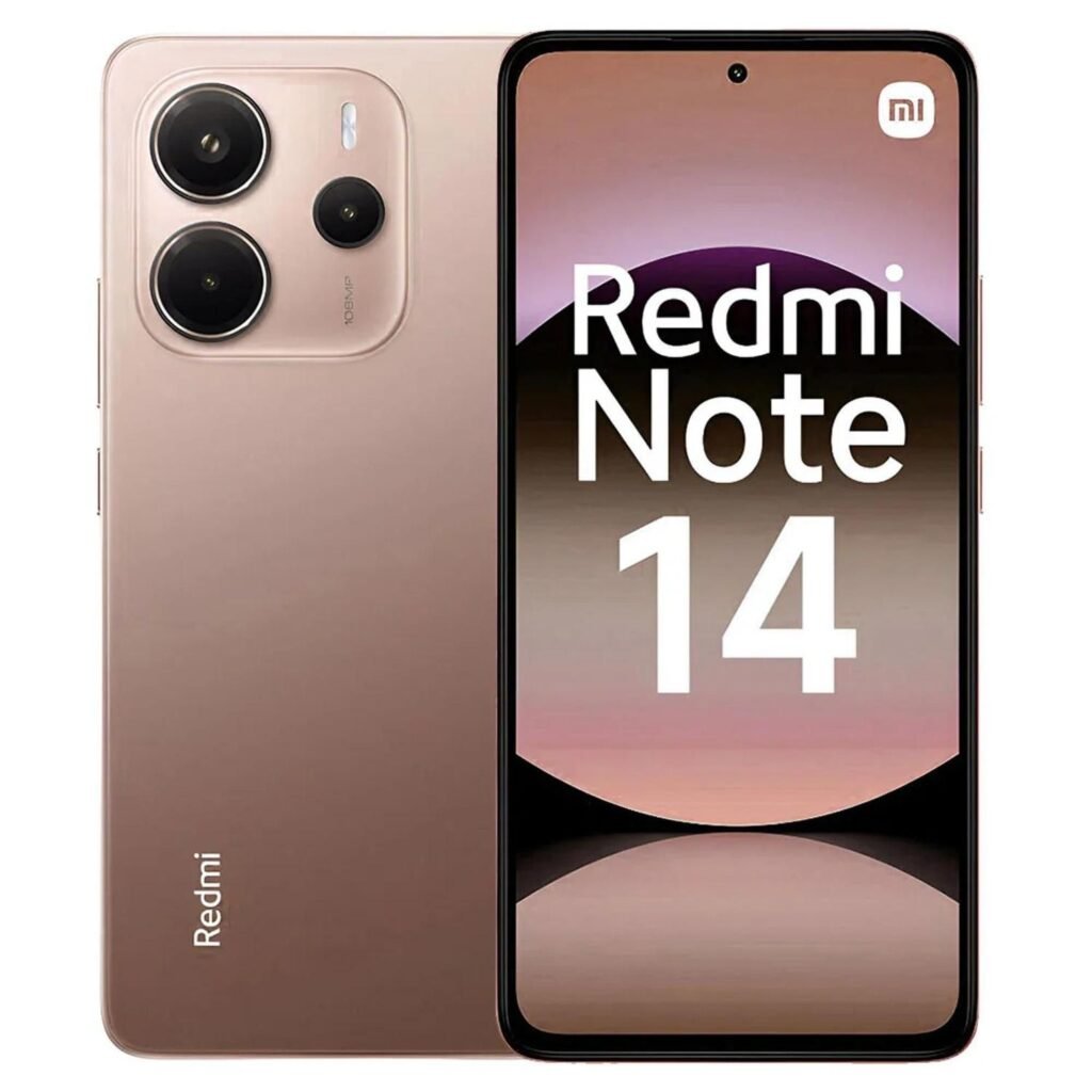 Celular Xiaomi Redmi Note 14 8gb 256gb - Dourado
