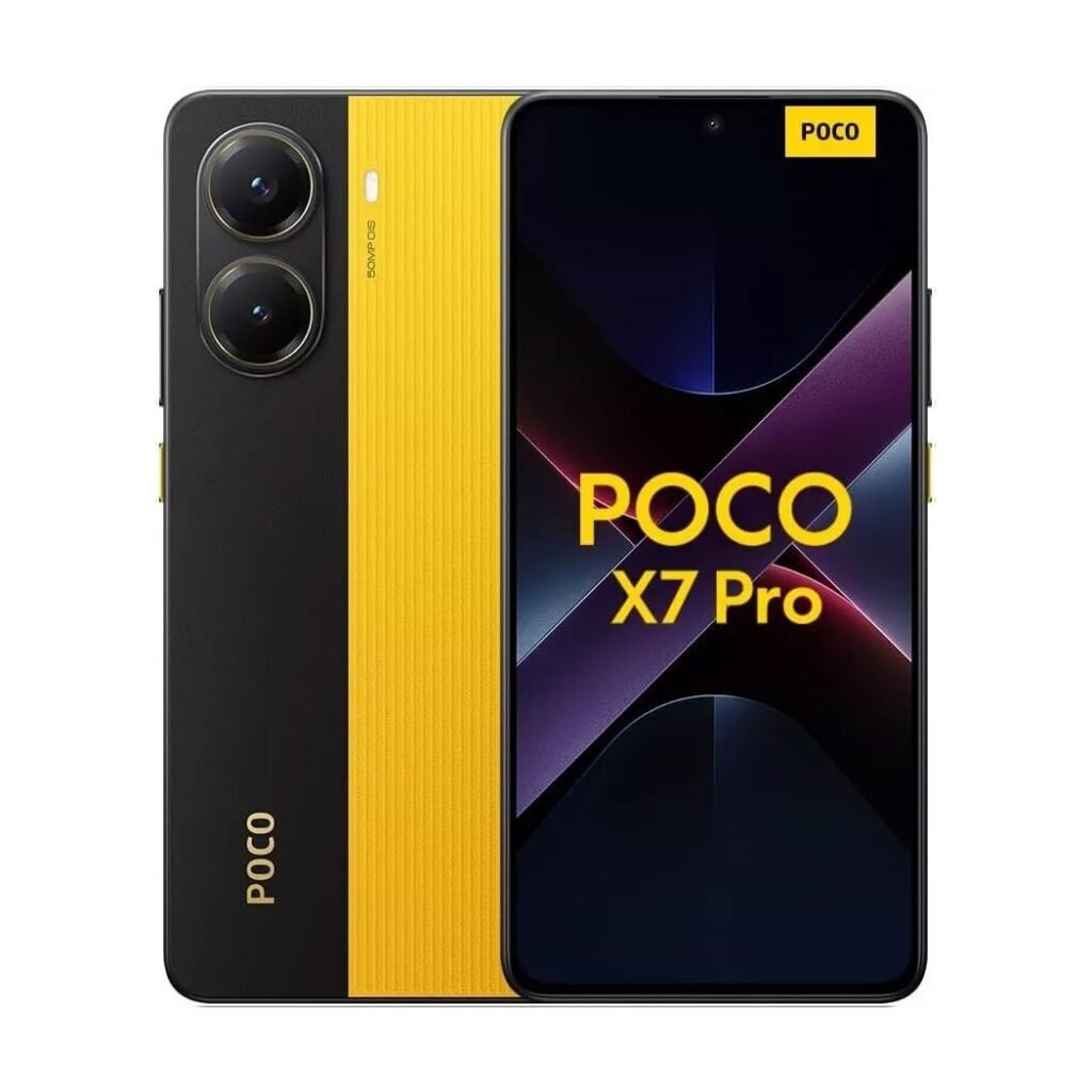 Celular Xiaomi Poco X7 Pro 5G 8gb 256gb - Amarelo