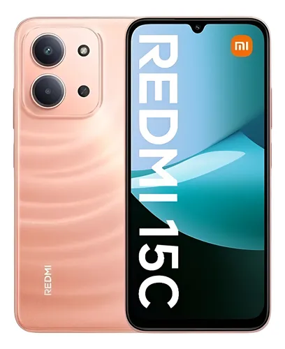 Celular Xiaomi Redmi 15C 4gb 128gb - Laranja