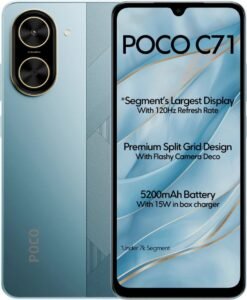 Celular Xiaomi Poco C71 4gb 128gb - Azul